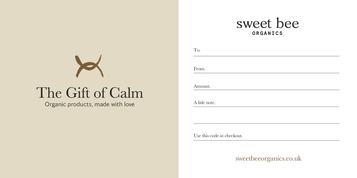 Sweet Bee Organics Gift Card Sweet Bee Organics UK