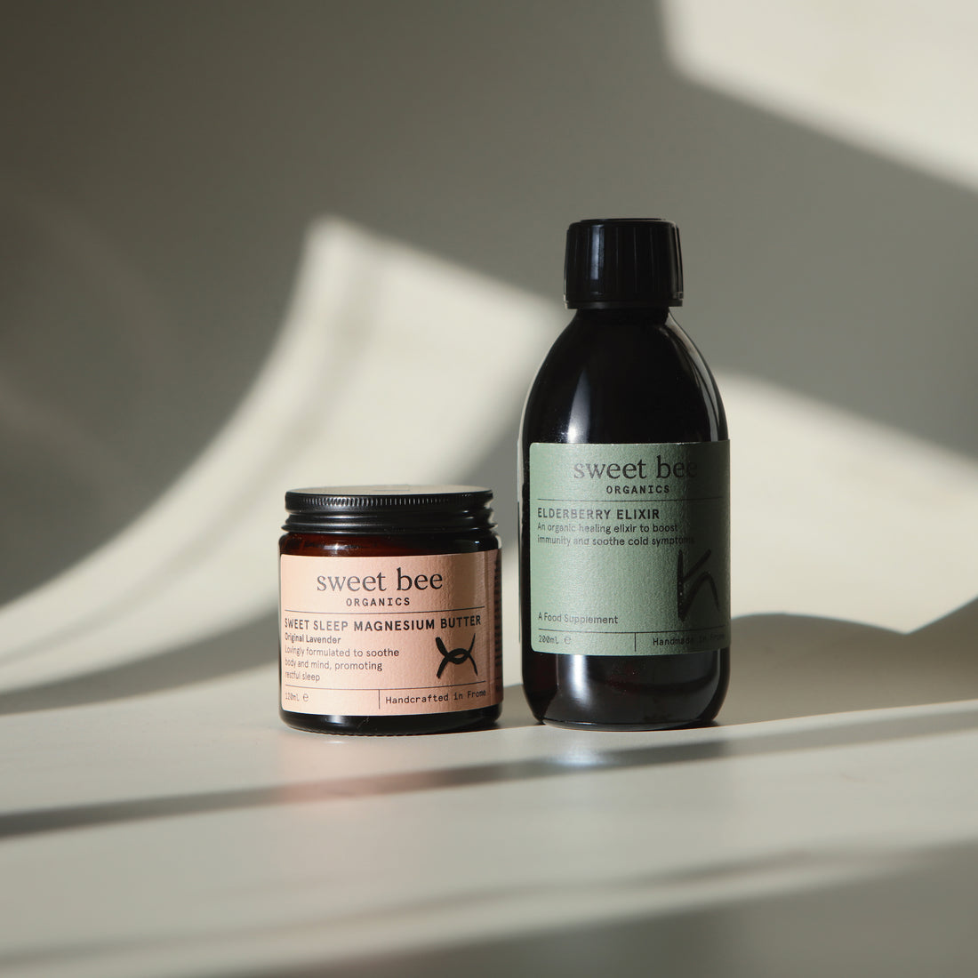 Sweet Sleep Magnesium Butter and Elderberry Elixir